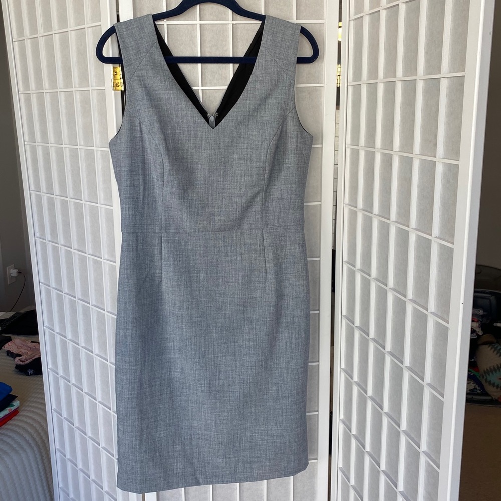COPY - Banana Republic Light Blue Suit Dress